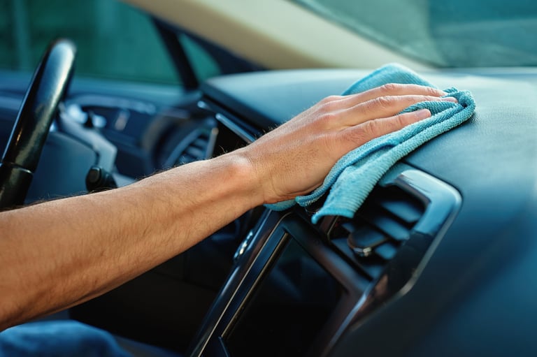 Dashboard cleaning